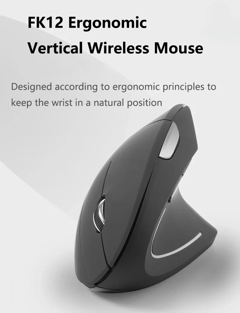 Vertical Ergonomic Gaming Mouse Wireless