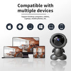 8MP Wifi Surveillance Robot Camera