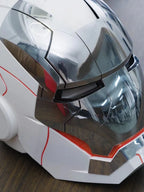 New AutoKing 1:1 Mk5 Iron Man Helmet Cosplay Voice Control Eyes with Light
