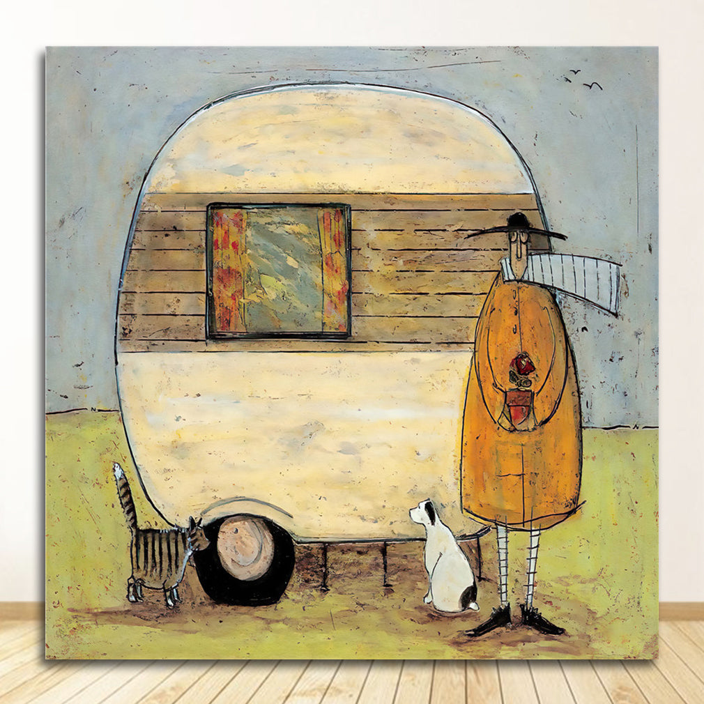 Decorative Canvas Painting Core Frameless High-definition Inkjet
