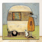Decorative Canvas Painting Core Frameless High-definition Inkjet