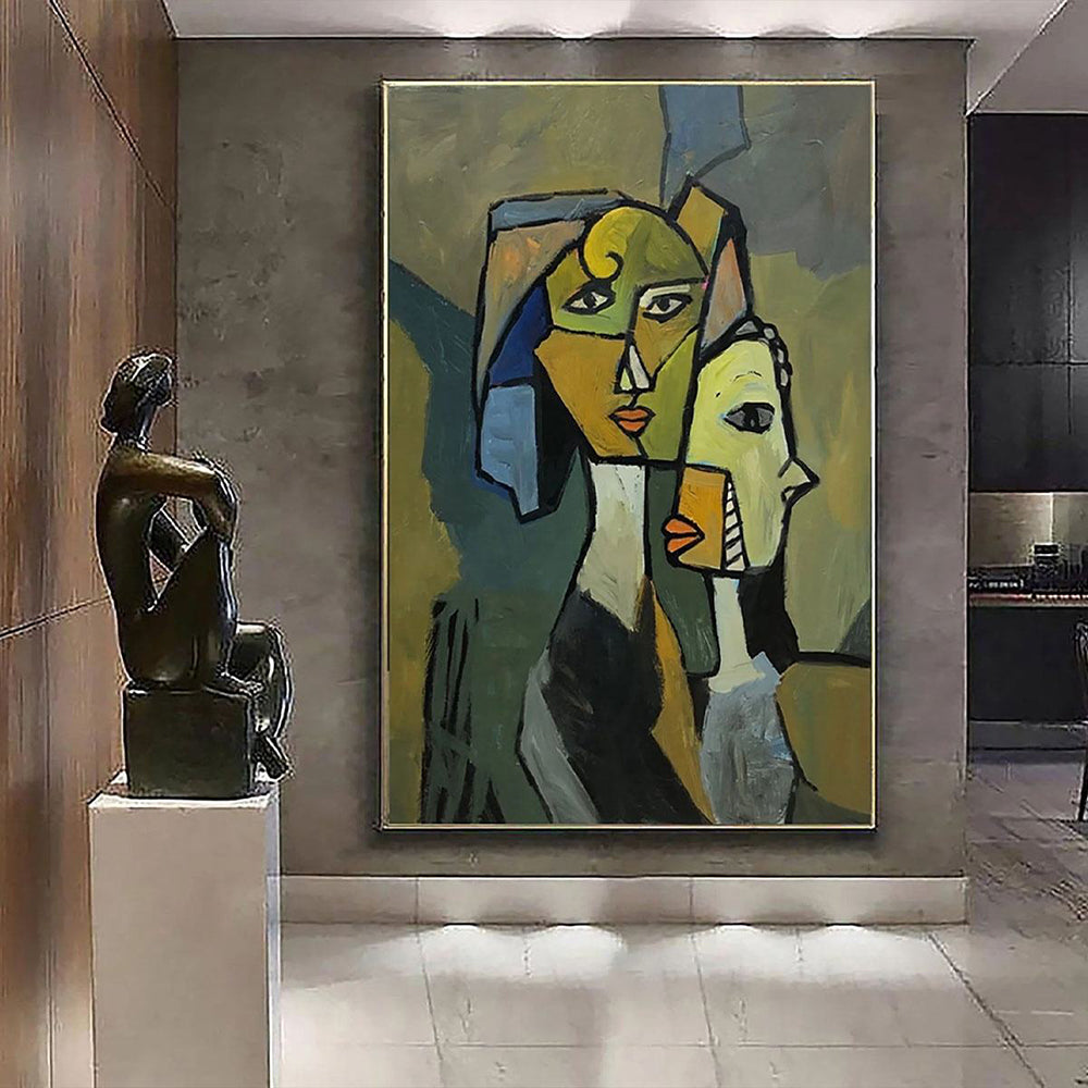 Handmade Abstract Frameless Artwork Canvas Oil Paintings Modern Eye Art Picture Wall  Arrival Decorative Items For Cafe Decor Rolled Frameless Unstretched Painting