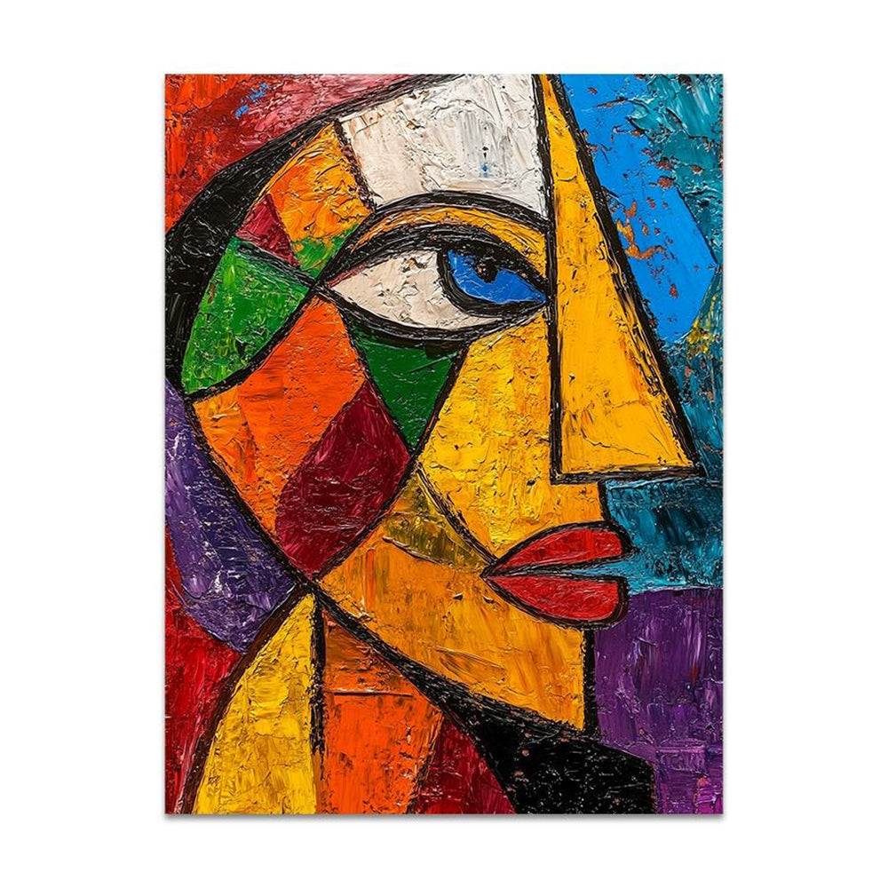 Handmade Abstract Frameless Artwork Canvas Oil Paintings Modern Eye Art Picture Wall  Arrival Decorative Items For Cafe Decor Rolled Frameless Unstretched Painting