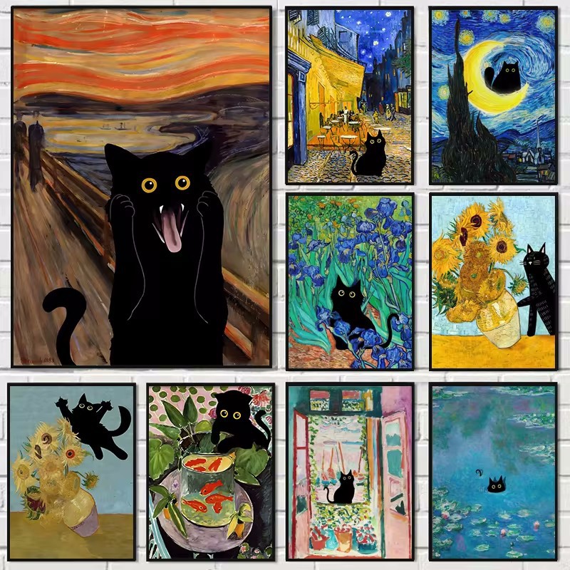 Creative And Versatile Home Frameless Canvas Decorative Painting