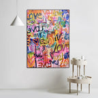 Decorative Canvas Painting Core Frameless
