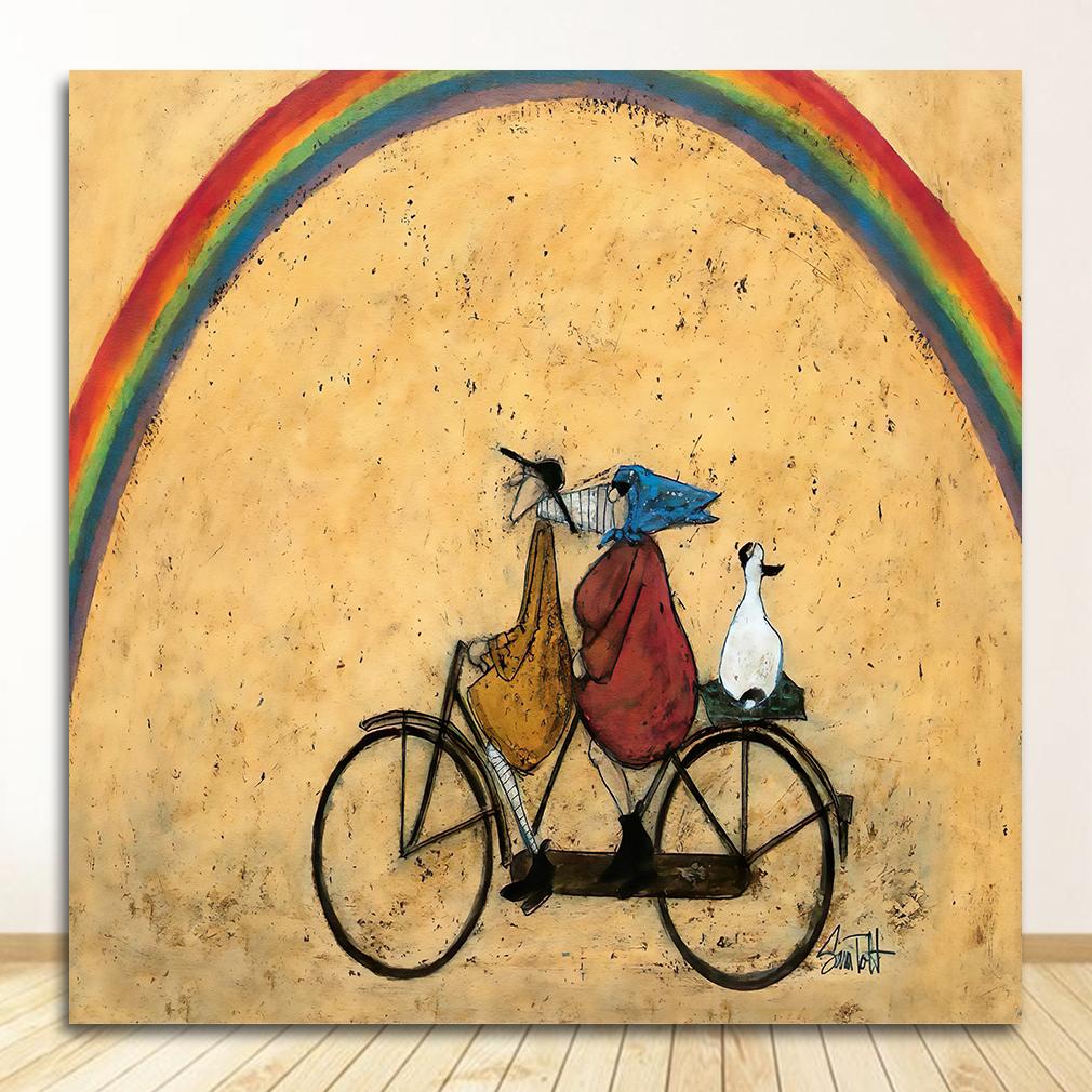 Decorative Canvas Painting Core Frameless High-definition Inkjet