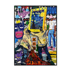 Graffiti Oil Painting Decoration Poster Canvas Painting