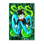 Living Room Decorated Canvas Painting